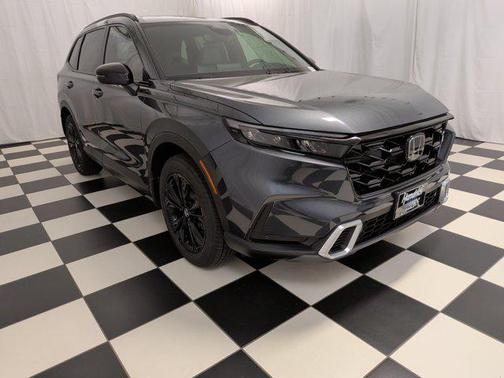 Meteorite Gray Metallic 2026 Honda CR-V Hybrid Sport Touring AWD