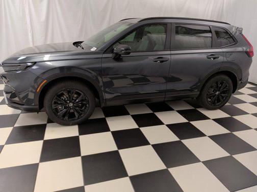 Meteorite Gray Metallic 2026 Honda CR-V Hybrid Sport Touring AWD