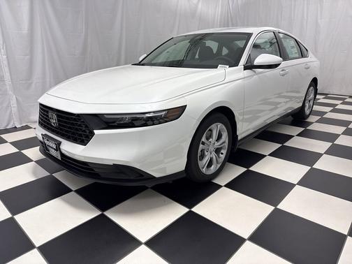 Platinum White Pearl 2026 Honda Accord LX 1.5T