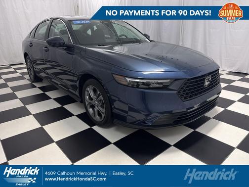 Canyon River Blue Metallic 2024 Honda Accord EX