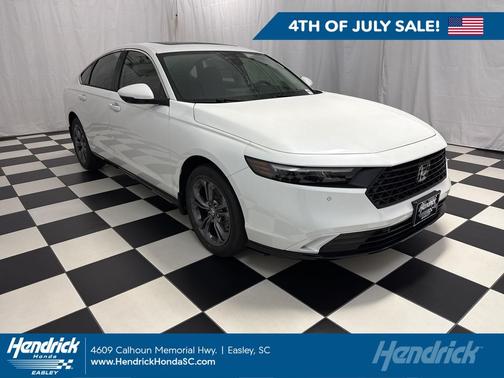 Platinum White Pearl 2026 Honda Accord Hybrid EX-L