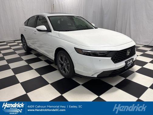 Platinum White Pearl 2026 Honda Accord Hybrid EX-L