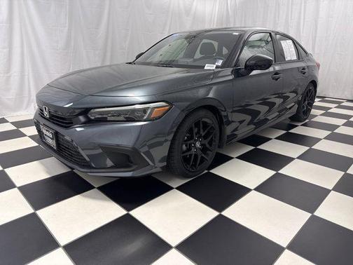 Meteorite Gray Metallic 2024 Honda Civic Sport