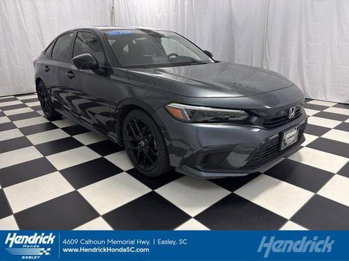 Meteorite Gray Metallic 2024 Honda Civic Sport