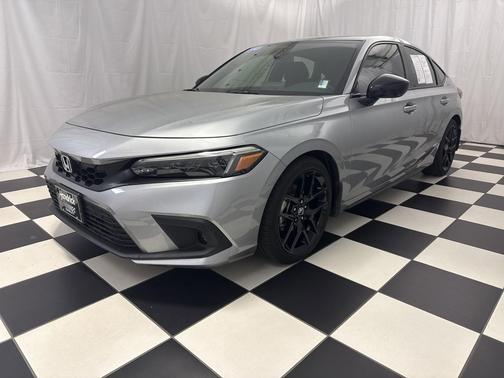 Lunar Silver Metallic 2023 Honda Civic Sport