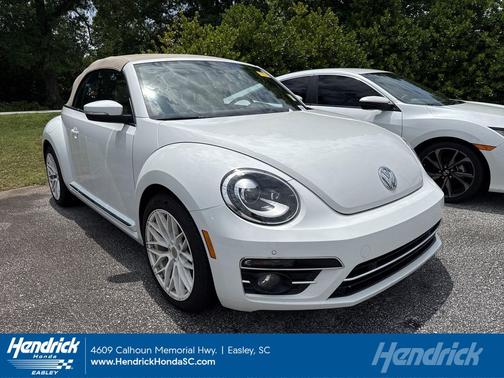 Pure White 2019 Volkswagen Beetle 2.0T SE