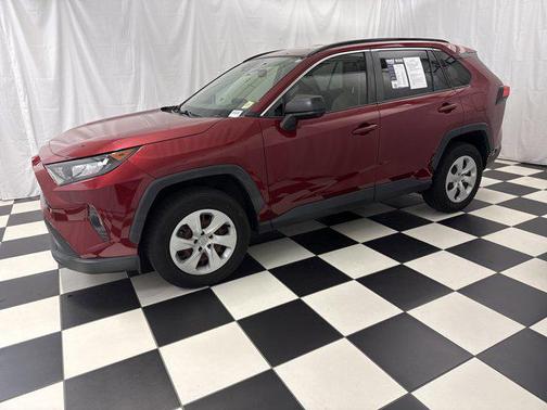Ruby Flare Pearl 2021 Toyota RAV4 LE