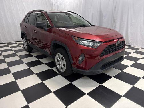 Ruby Flare Pearl 2021 Toyota RAV4 LE