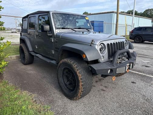 Billet Metallic Clearcoat 2014 Jeep Wrangler Unlimited Sport