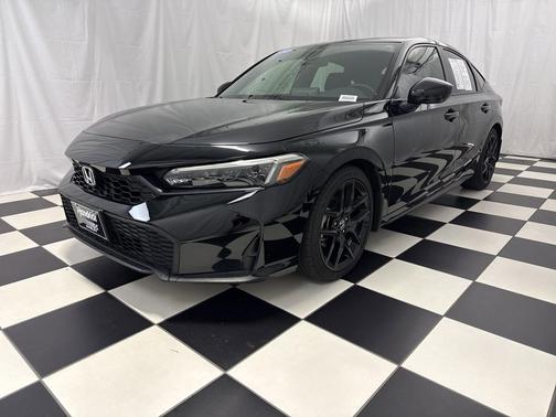 Crystal Black Pearl 2025 Honda Civic Sport