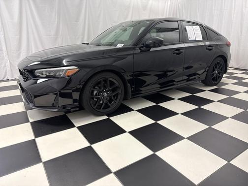 Crystal Black Pearl 2025 Honda Civic Sport