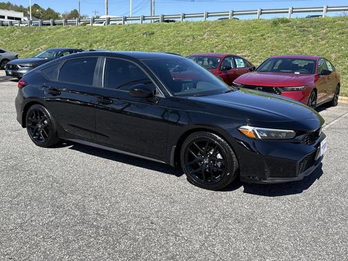 Crystal Black Pearl 2025 Honda Civic Sport