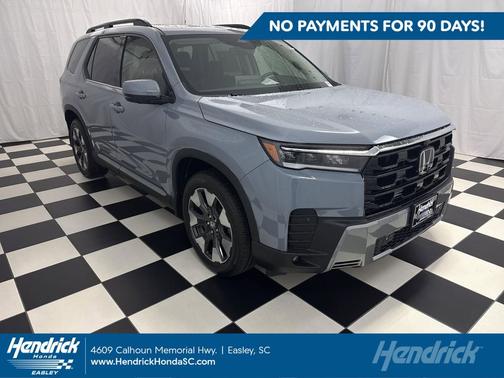 Sonic Gray Pearl 2026 Honda Pilot Elite