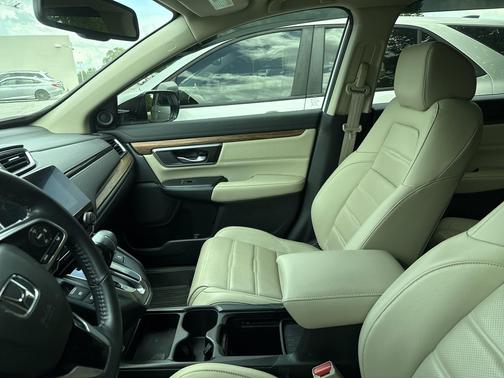 Platinum White Pearl 2021 Honda CR-V 2WD EX-L