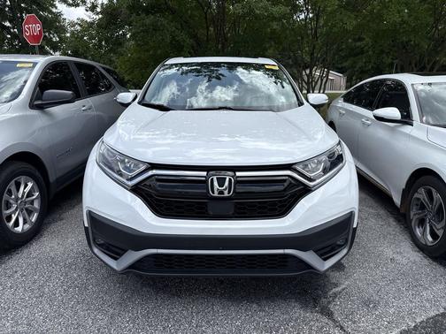 Platinum White Pearl 2021 Honda CR-V 2WD EX-L