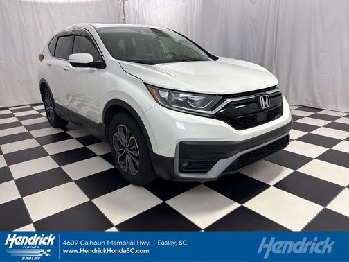 Platinum White Pearl 2021 Honda CR-V 2WD EX-L