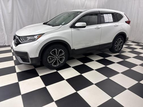 Platinum White Pearl 2021 Honda CR-V 2WD EX-L