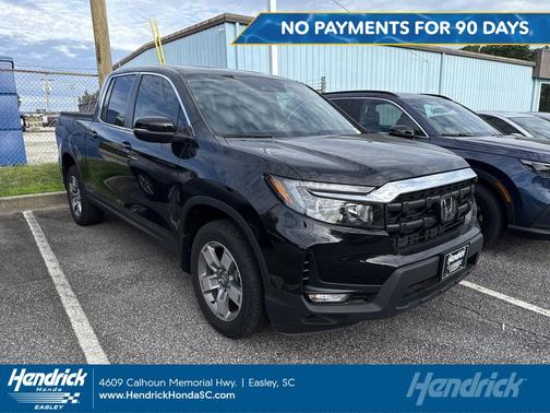 Crystal Black Pearl 2025 Honda Ridgeline RTL