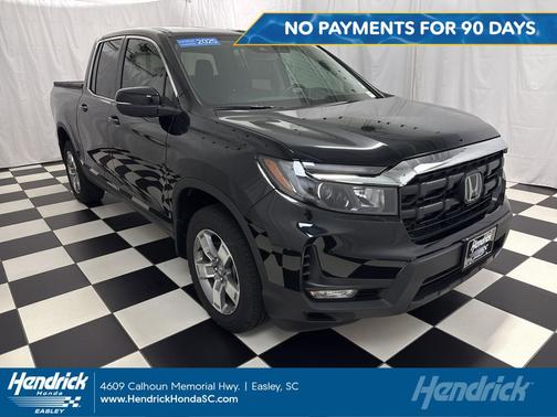 Crystal Black Pearl 2025 Honda Ridgeline RTL