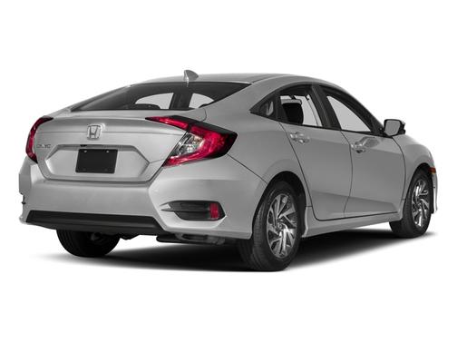 White 2017 Honda Civic EX