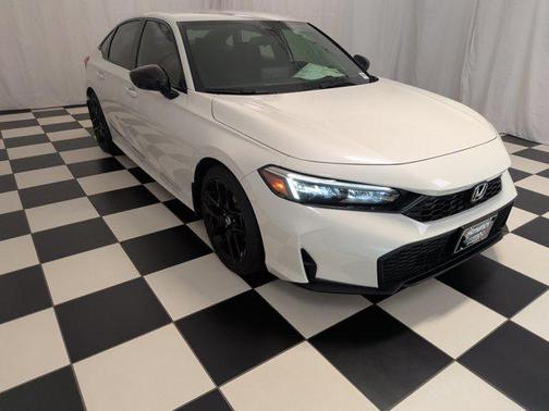 Platinum White Pearl 2026 Honda Civic Sport