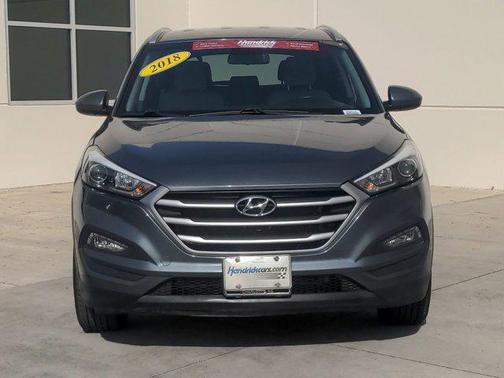 Coliseum Gray 2018 Hyundai TUCSON SEL