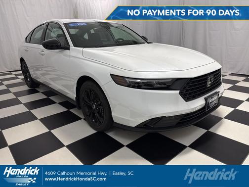 Platinum White Pearl 2025 Honda Accord SE