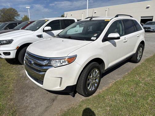 WHITE PLATINUM MET TRI-COAT 2013 Ford Edge SEL