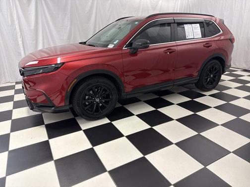 Radiant Red Metallic 2023 Honda CR-V Hybrid Sport FWD