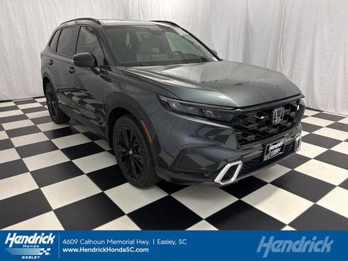 Meteorite Gray Metallic 2026 Honda CR-V Hybrid Sport Touring AWD