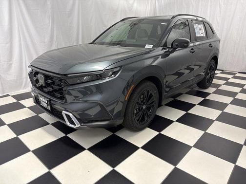 Meteorite Gray Metallic 2026 Honda CR-V Hybrid Sport Touring AWD