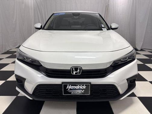 Platinum White Pearl 2023 Honda Civic EX