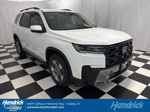 Platinum White Pearl 2026 Honda Pilot EX-L