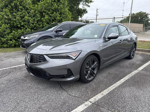 Liquid Carbon Metallic 2025 Acura Integra A-SPEC