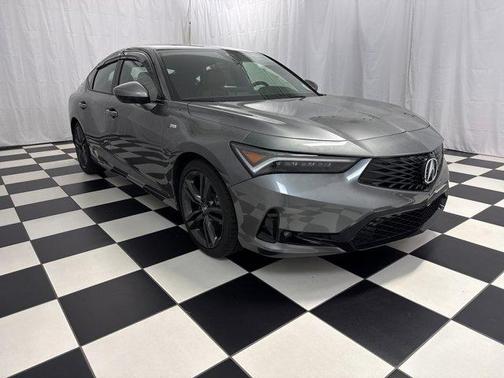 Liquid Carbon Metallic 2025 Acura Integra A-SPEC
