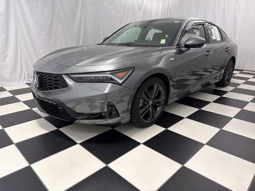 Liquid Carbon Metallic 2025 Acura Integra A-SPEC