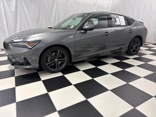 Liquid Carbon Metallic 2025 Acura Integra A-SPEC