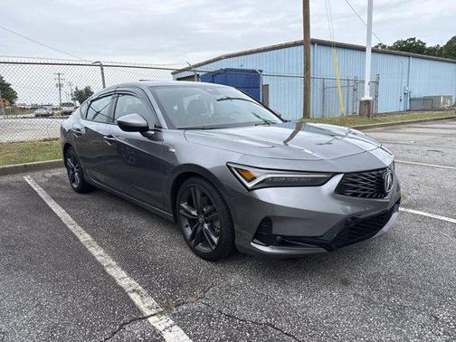 Liquid Carbon Metallic 2025 Acura Integra A-SPEC