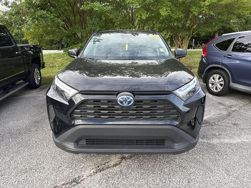 Midnight Black Metallic 2024 Toyota RAV4 Hybrid LE