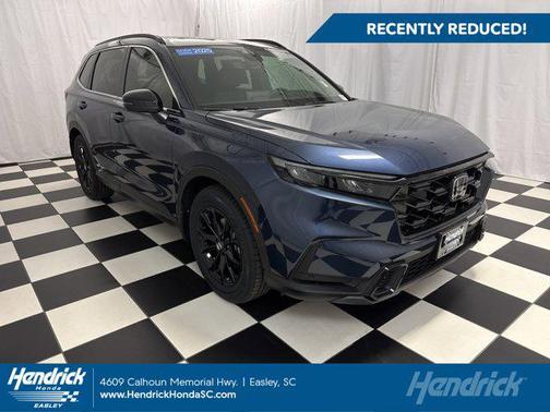 Canyon River Blue Metallic 2025 Honda CR-V Hybrid Sport FWD