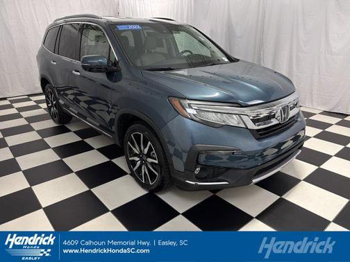 Steel Sapphire Metallic 2022 Honda Pilot Touring 8-Passenger