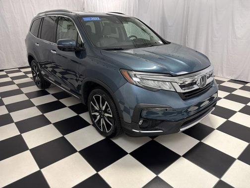 Steel Sapphire Metallic 2022 Honda Pilot Touring 8-Passenger