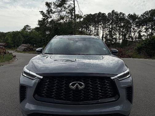 Harbor Gray 2025 INFINITI QX60 LUXE