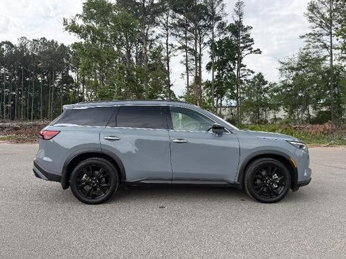 Harbor Gray 2025 INFINITI QX60 LUXE