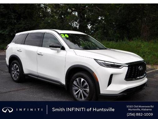 Glacier White 2024 INFINITI QX60 PURE