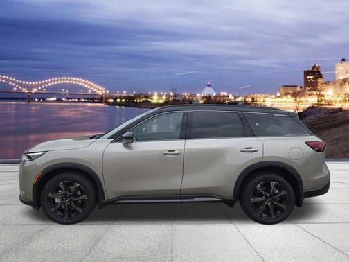 Warm Titanium/Black Obsidian 2027 INFINITI QX60 AUTOGRAPH