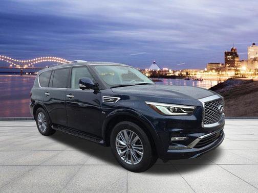 Hermosa Blue 2019 INFINITI QX80 Luxe