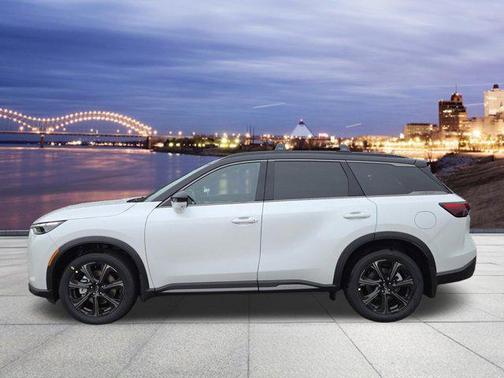 Radiant White/Black Obsidian 2027 INFINITI QX60 AUTOGRAPH