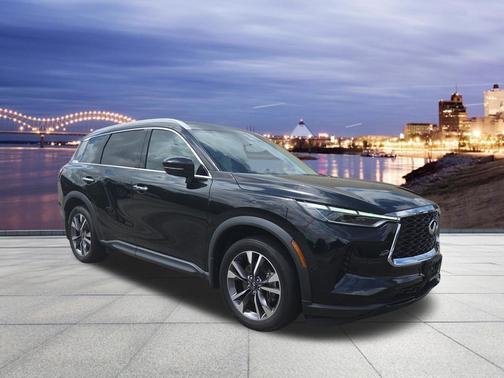 Mineral Black 2023 INFINITI QX60 Luxe