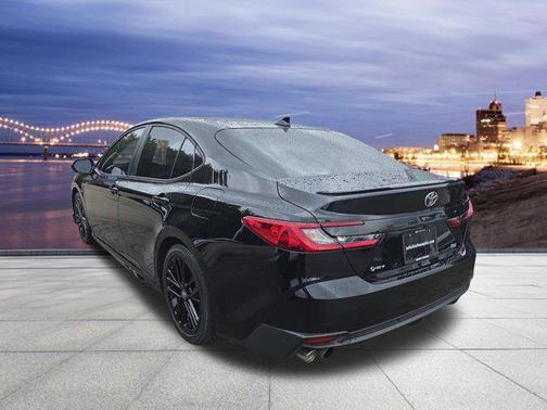 Midnight Black Metallic 2025 Toyota Camry SE